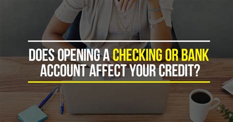 Opening A Bank Account With Bad Credit